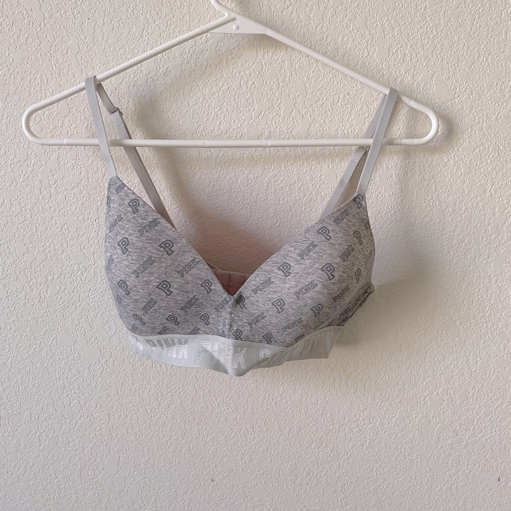 PINK Victoria’s Secret gray bra